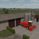 Big Barn With Cows