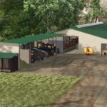 Cow Barn with shed2