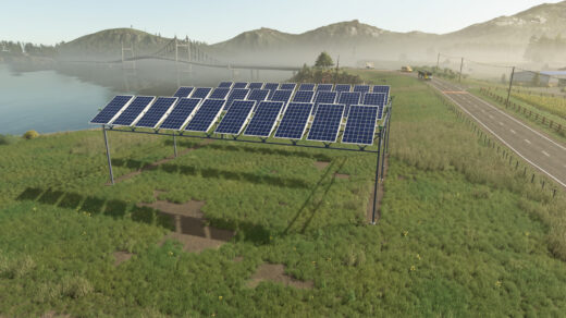 Elevated Solar Panel