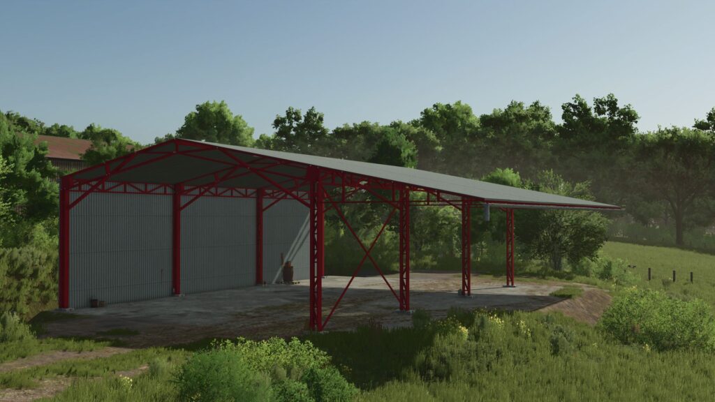 French Metal Shed