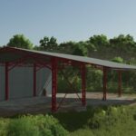 French Metal Shed