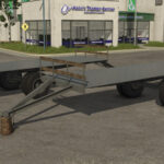 Homemade Bale Trailer