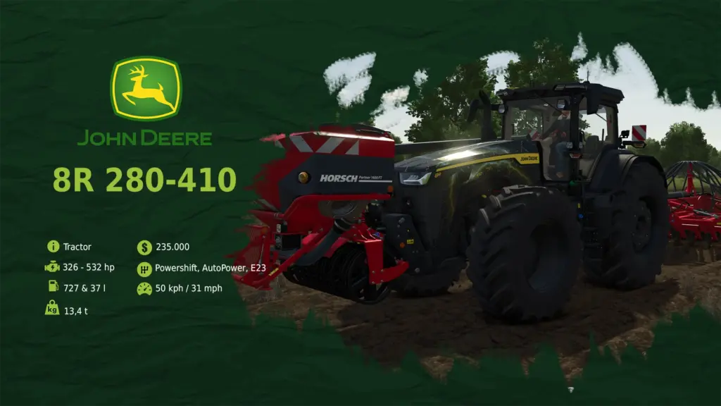 John Deere 8R 280 - 410 v1.0.1