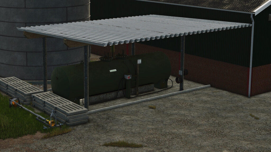 Large Farm Fuel Station