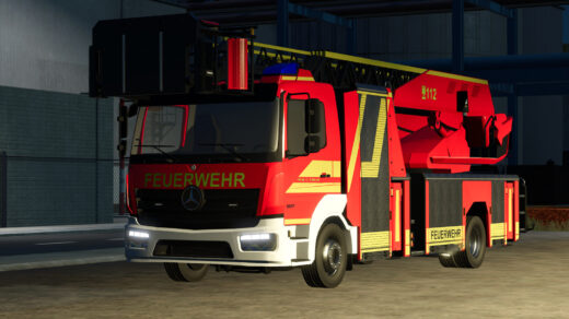 Mercedes Benz Trucks Atego 1327 Turntable Ladder