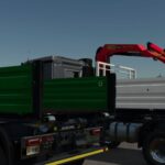 Multilift platform with Palfinger crane4