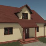 New medium house