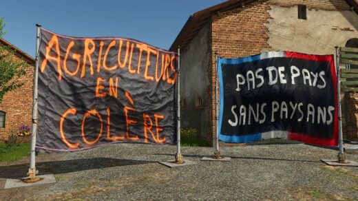 Placeable flag No. 1 agricultural event
