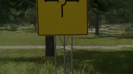 Roundabout texture for advance direction signs from the R5 Tool v1.0