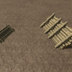 Sawmill Decoration Woodpiles2