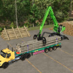 Schwarzmueller Timber Semitrailer WOP