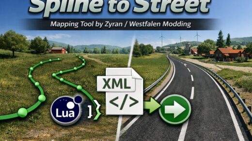 Spline to Street