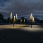 Streetlights With Fog