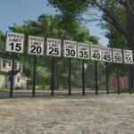 US Speed Limit Sign2