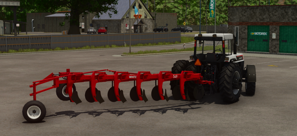 White 549 Plow