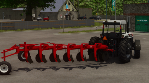 White 549 Plow