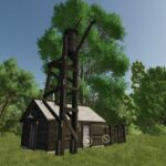 Wood chip and straw burner2