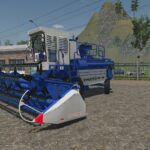 Yenisei 1200 with headers