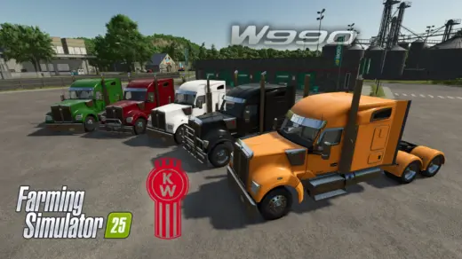 2020 Kenworth W990 - 76 Inch Mid Roof Sleeper v1.0