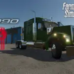2020 Kenworth W990 - 76 Inch Mid Roof Sleeper v1.02