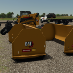 Cat Skid Steer PLow2