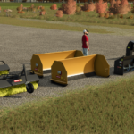 Cat Skid Steer PLow4