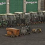 Decoration on pallets