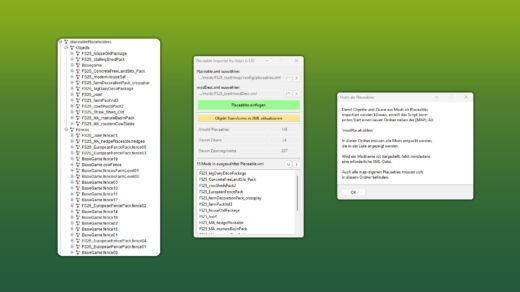GE10 Script - Placeable Importer