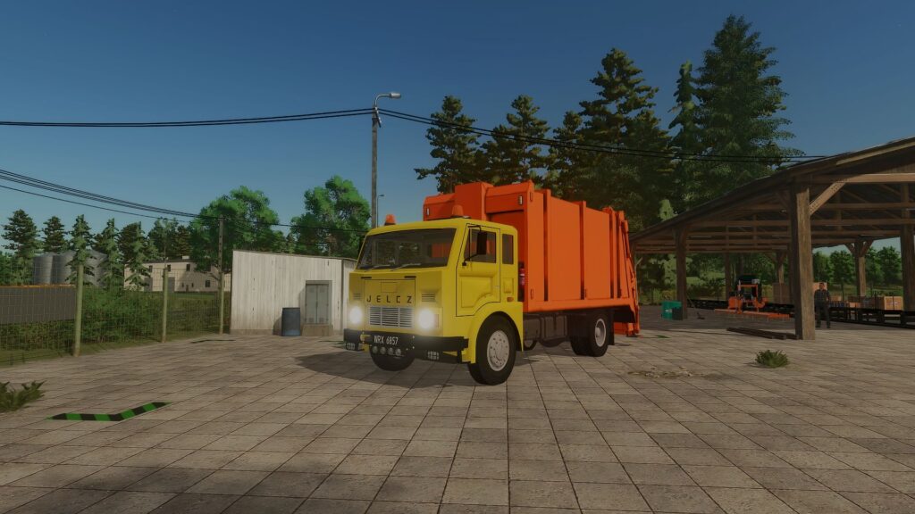 Jelcz 315M garbage truck