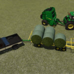 John Deere 1275 Bale Wagons2