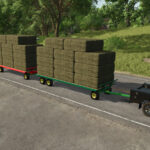 John Deere 1275 Bale Wagons5