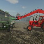 MTZ 50 with stork loader