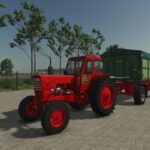 MTZ 50 with stork loader3