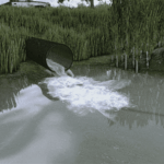 Neat Distribution Corragated Culvert Set2