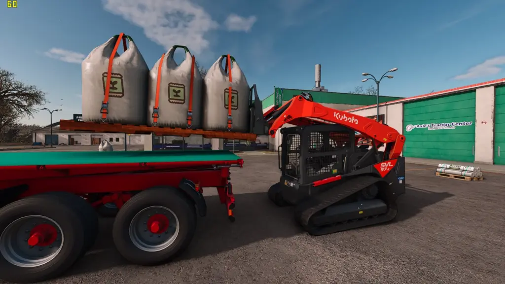 Pallet w Tension Belts & Long Pallet Forks V1.0