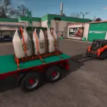 Pallet w Tension Belts & Long Pallet Forks V1.0