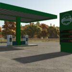 Placeable Gas Station