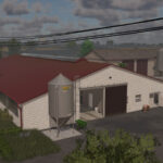 Red Roof Cow Barn