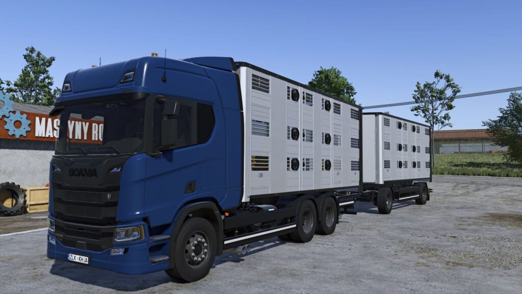 Scania R animal transport