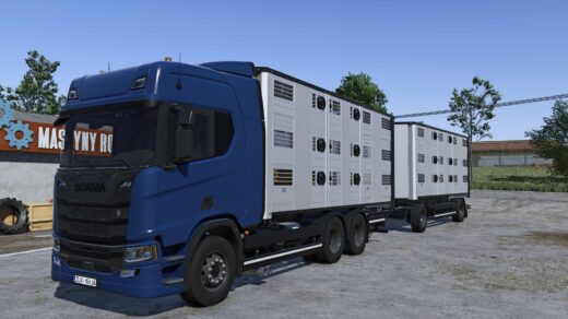Scania R animal transport