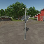 Small Wind Generator With Lamp