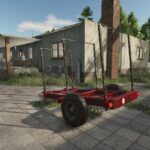 Small log transport trailer3