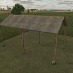 Wooden Machine Shed
