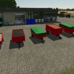 1 Axle Cargo Tipper6