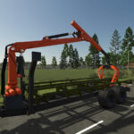 Bale Crane Trailer
