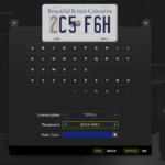 British Columbia License Plate2