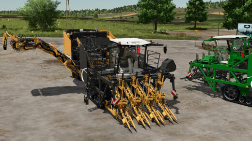 Dewulf Vegetable Harvester