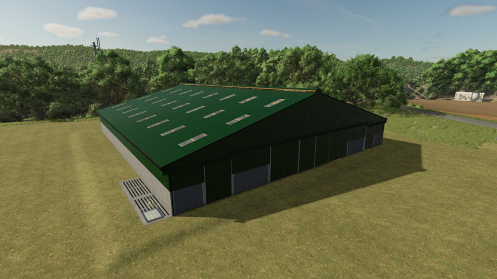Eight Bay Double Cow Shed