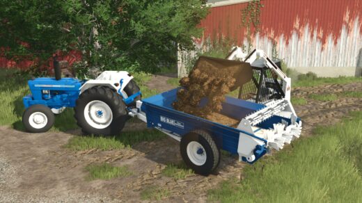 Ford Big Blue Manure Spreader Pack V1.0