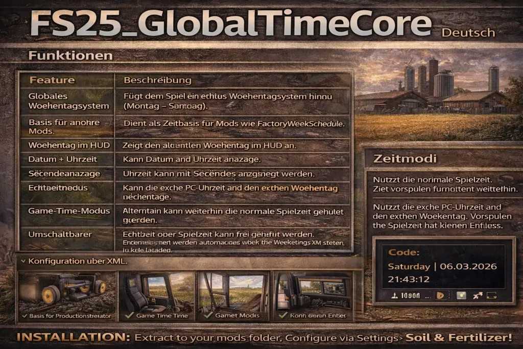 Global Time Core 1.0